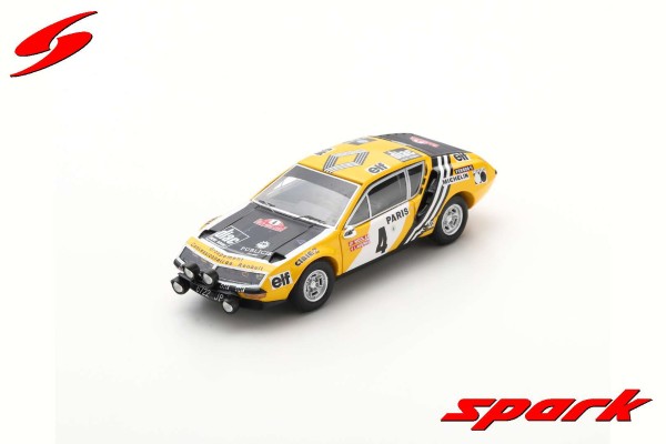 S5495 ALPINE A310 NO.4 MONTE CARLO RALLY 1976 JEAN-PIERRE NICOLAS - VINCENT LAVERNE
