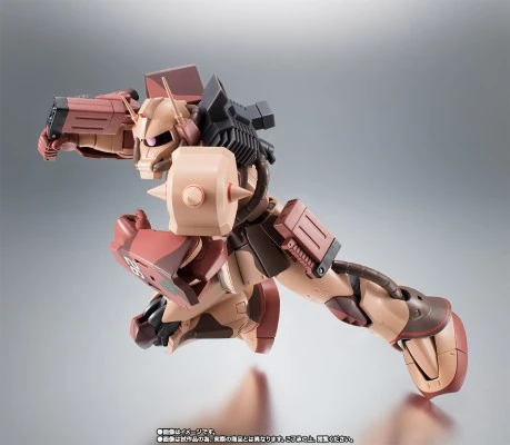 ROBOT魂＜SIDE MS＞ 机动战士高达 起源 MSD MS-06D 沙漠型扎古 狞猫队所属机 ver. A.N.I.M.E.