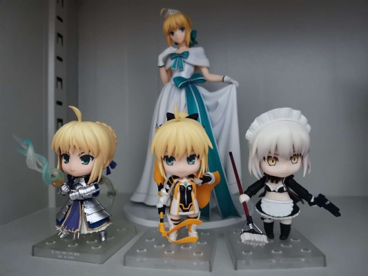 粘土人#1177 阿尔托莉雅·潘德拉贡 (Lily) 赛车女郎