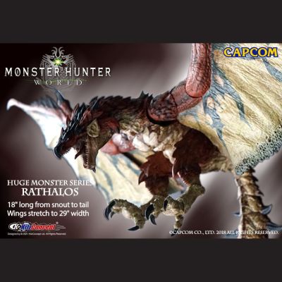 巨型怪物系列 怪物猎人 世界 雄火龙
