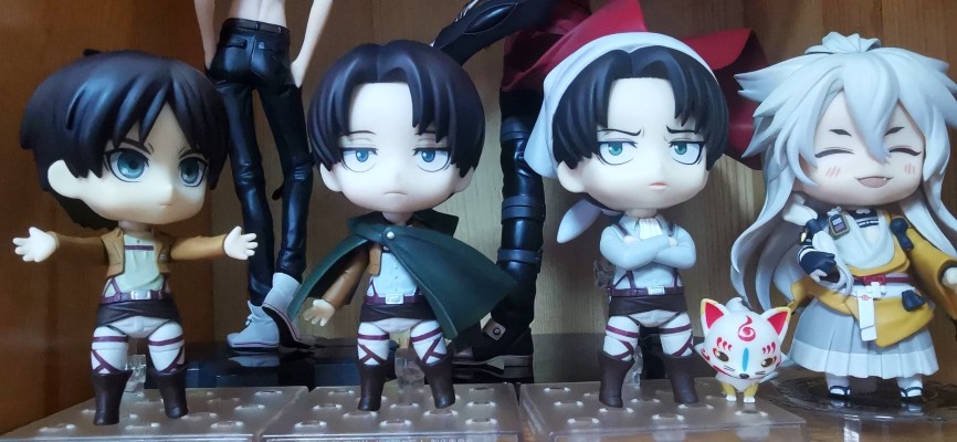 粘土人 #417 进击的巨人 利维尔 清洁