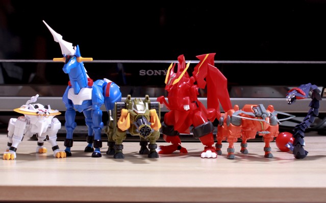 食玩 GEAR战士电童 超兽王 辉刃