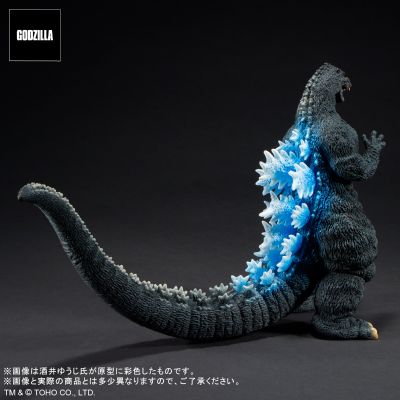 东宝30cm系列 酒井裕司造形杰作 哥斯拉大战王者基多拉 哥斯拉(1991) 网走市激斗！