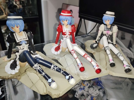 EVA 绫波丽 哥特萝莉 - 白色 Ver.