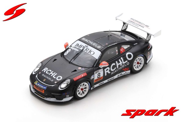 S8502 保时捷 911 GT3 CUP NO.8 CHAMPION PORSCHE CARRERA CUP BRAZIL 2018 WERNER NEUGEBAUER