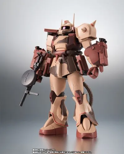 ROBOT魂＜SIDE MS＞ 机动战士高达 起源 MSD MS-06D 沙漠型扎古 狞猫队所属机 ver. A.N.I.M.E.