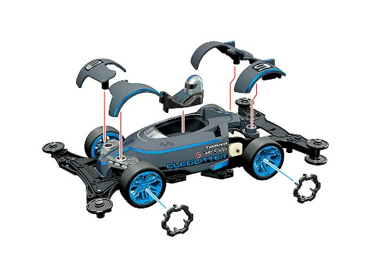 迷你四驱车系列 No.18100 1/32 激光计划（VZ底盘）