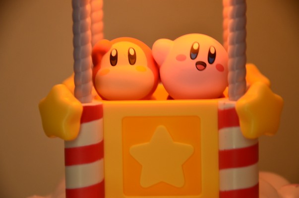 星之卡比 热气球感应灯