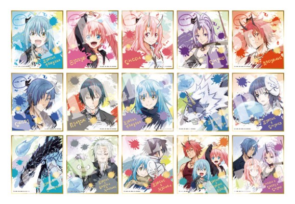 关于我转生变成史莱姆这档事 视觉图色纸收藏～笔触质感.～