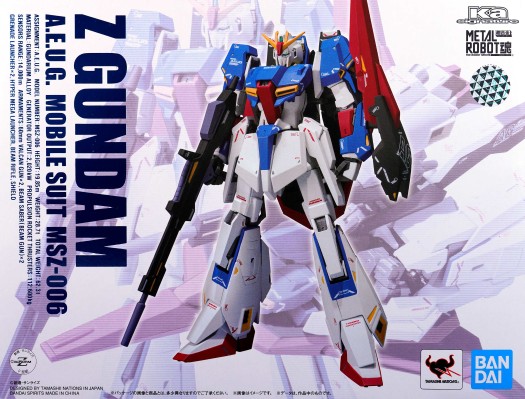 METAL ROBOT魂（Ka版）＜SIDE MS＞ MSZ-006 Z高达