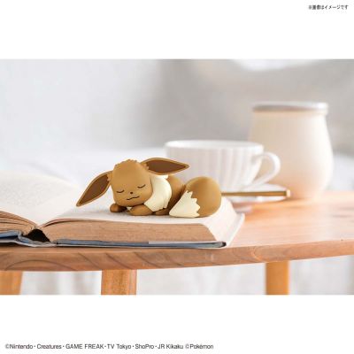 宝可梦模型收藏 快快拼系列 07 伊布(睡姿)