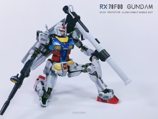 超合金×横滨高达工厂  RX-78F00 高达