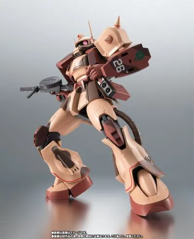ROBOT魂＜SIDE MS＞ 机动战士高达 起源 MSD MS-06D 沙漠型扎古 狞猫队所属机 ver. A.N.I.M.E.