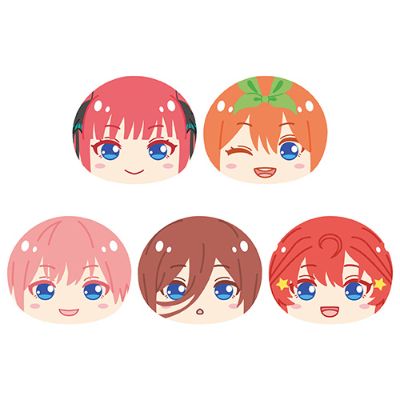 五等分的新娘∬ 馒头捏捏布偶挂件