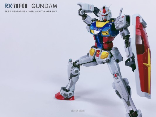 超合金×横滨高达工厂  RX-78F00 高达