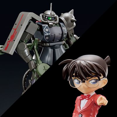 EG 江户川柯南(夏亚专用扎古配色) 与 HG 夏亚专用扎古II(赤井秀一配色)