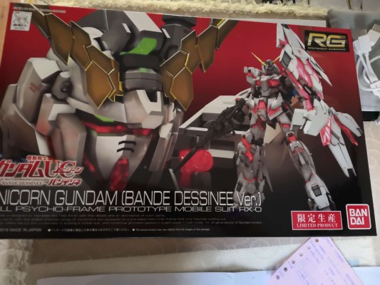 RG RX-0 独角兽高达（BANDE DESSINEE漫画版）