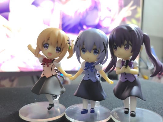 迷你手办系列 请问您今天要来点兔子吗？BLOOM 保登心爱