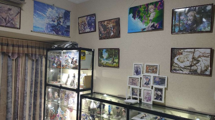 一个高三毕业的老宅男玩家房间