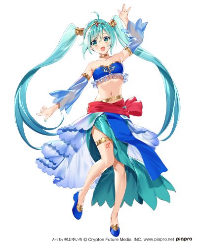 艺术家杰作  初音未来 阿拉伯公主