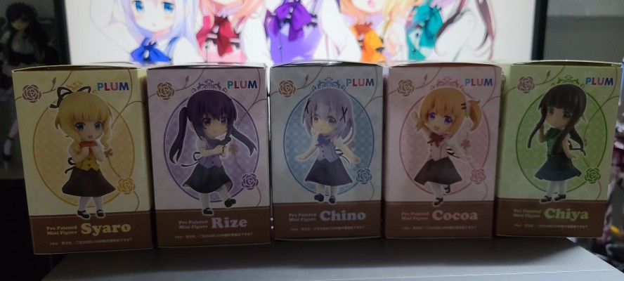 迷你手办系列 请问您今天要来点兔子吗？BLOOM 天天座理世