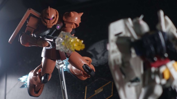 ROBOT魂＜机动战士系列＞ MS-06S 夏亚专用扎古 剧中版