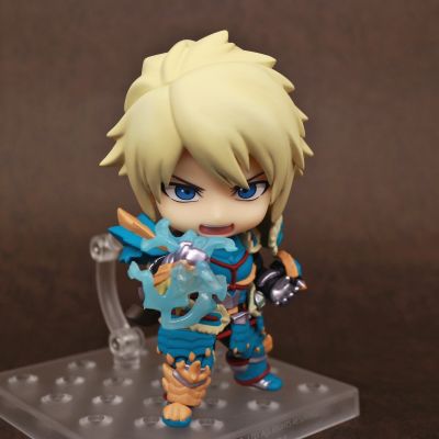 粘土人#1421-DX 怪物猎人世界：冰原 猎人♂ 雷狼龙α Ver. DX