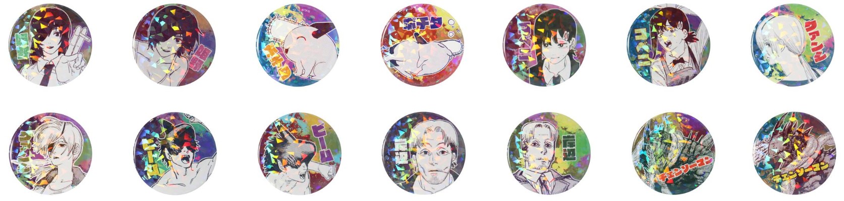 JSC限定 链锯人 闪闪徽章