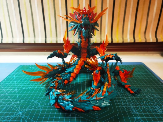 原创国潮 青龙(苍龙)