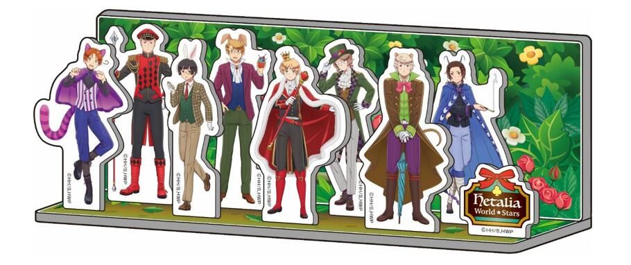 黑塔利亚 World★Stars 亚克力场景板 爱丽丝梦游仙境主题