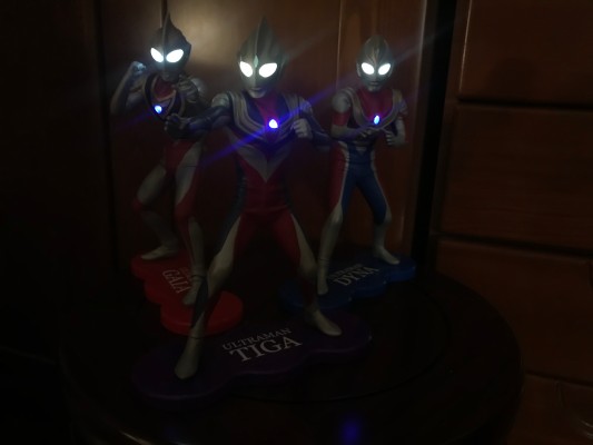 大怪兽系列 奥特新生代 TDG（迪迦・戴拿・盖亚）套装