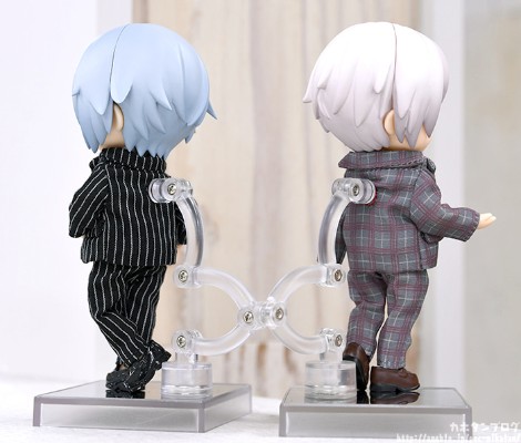 粘土娃: 服装套组 西服 格子花纹