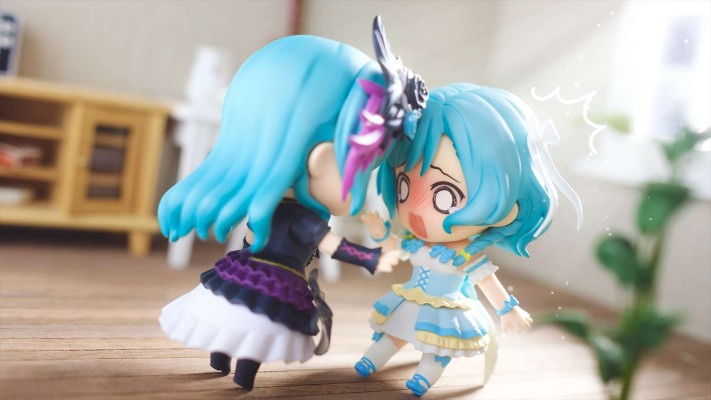 粘土人#1362  BanG Dream! 少女乐团派对 冰川日菜 舞台服装