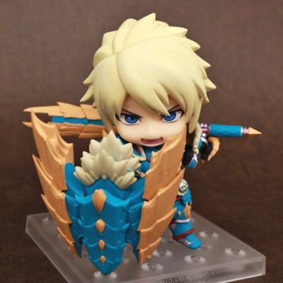 粘土人#1421-DX 怪物猎人世界：冰原 猎人♂ 雷狼龙α Ver. DX