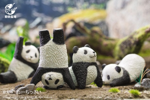 沙雕系列 瑜伽熊猫系列盲盒