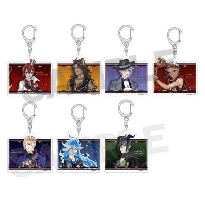 迪士尼 扭曲仙境 亚克力钥匙扣 宿舍长