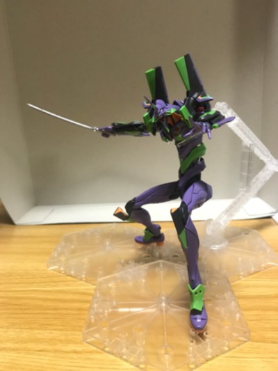 RG 泛用型决战兵器 新世纪福音战士 EVA 初号机 DX运输支架套装