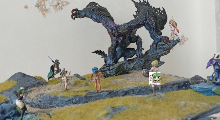 机娘计划 魂MIX 怪物猎人 让黑暗笼罩大地  黑蚀龙姬