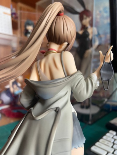 虾米大模王 虾米四周年纪念手办「初次见面」灰调ver.