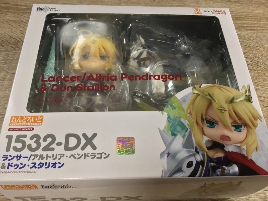 粘土人#1532-DX Fate/Grand Order Lancer 阿尔托莉雅·潘德拉贡＆ 东·斯塔利恩