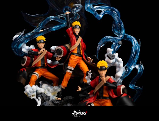 火影忍者疾风伝 漩涡鸣人 —“仙法·风遁·螺旋手里剑”