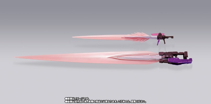 METAL BUILD系列10周年纪念 机动战士高达00  TRANS-AM强化模组 大出力粒子释放状态