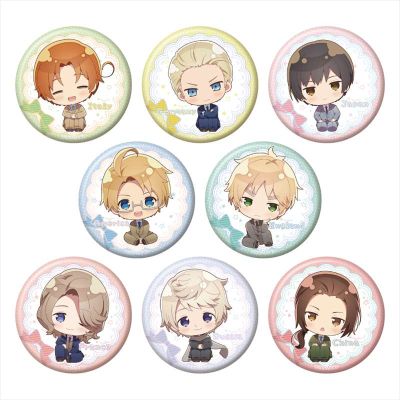 黑塔利亚 World★Stars 乖乖孩系列 Q版徽章