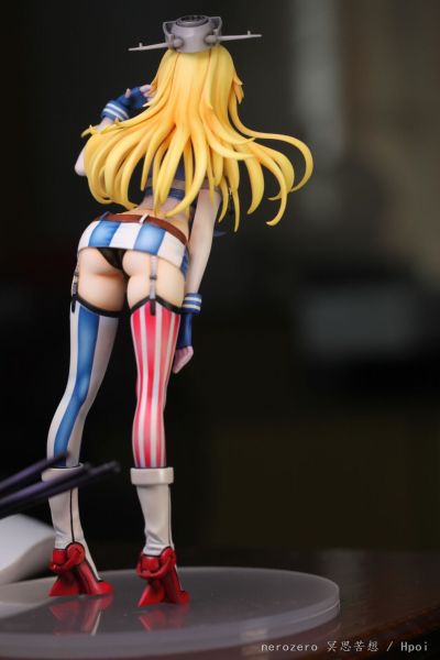 舰队Collection-舰娘- 衣阿华 装扮舰娘和装备的妖精桑