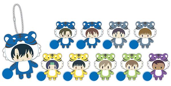 新网球王子 手指玩偶挂件 老虎款式