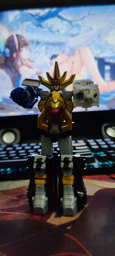 SMP [SHOKUGAN MODELING PROJECT] 百兽战队牙吠连者 百兽合体 牙吠王