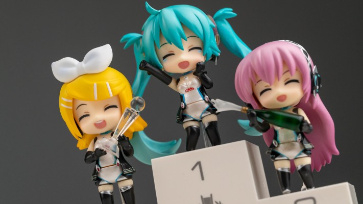 迷你黏土人 GOOD SMILE Racing&VOCALOID 巡音LUKA Racing 2011