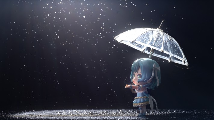 粘土人#1302 BanG Dream! 少女乐团派对 冰川纱夜 舞台服装