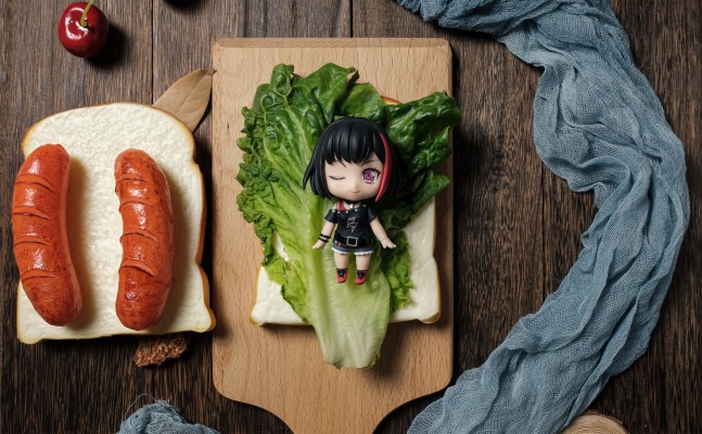 粘土人#1474 BanG Dream! 少女乐团派对 青叶摩卡 舞台服装