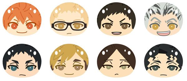 排球少年 第四季 捏捏馒头挂件 A 款